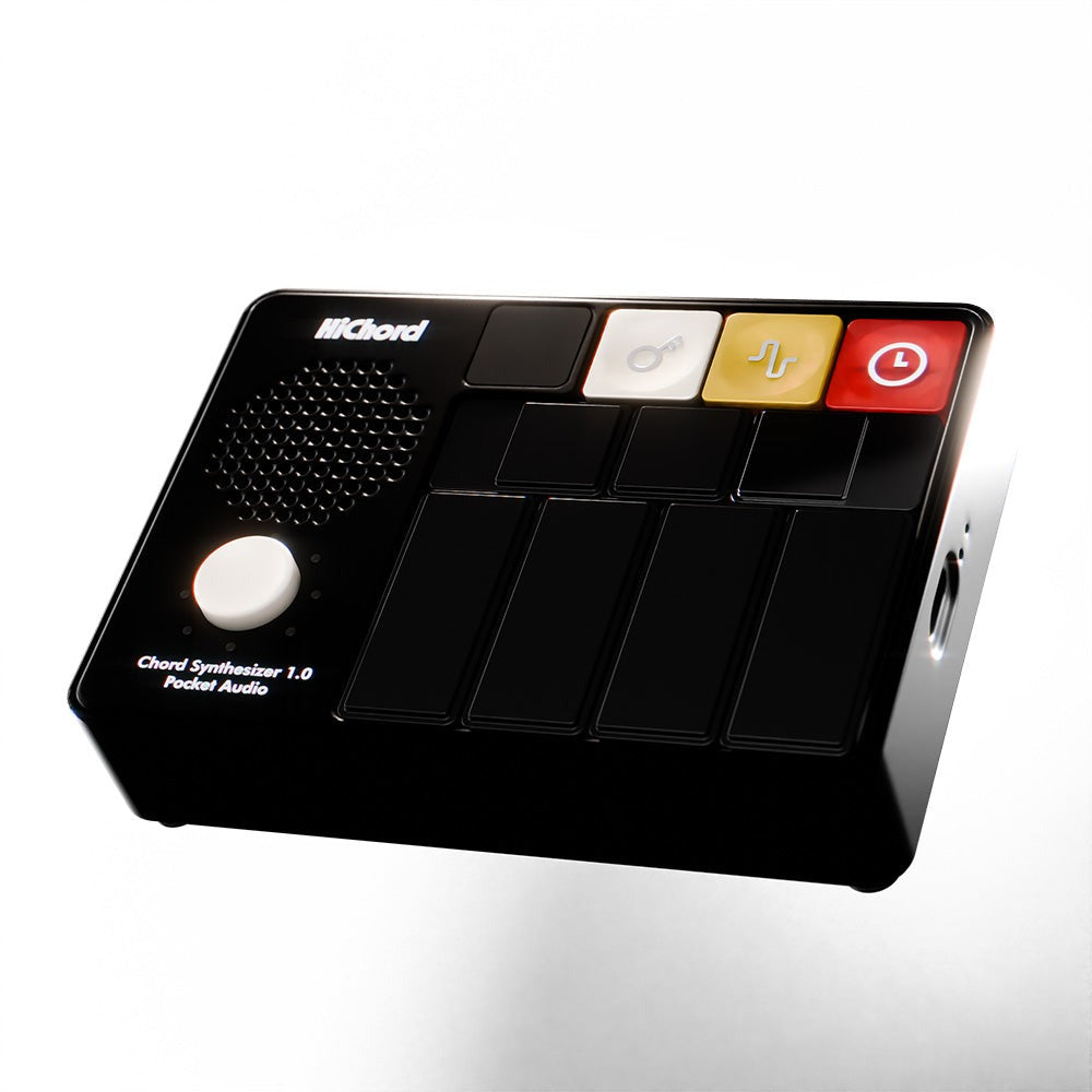 HiChord Pocket Chord Synthesizer Aluminum Edition Black