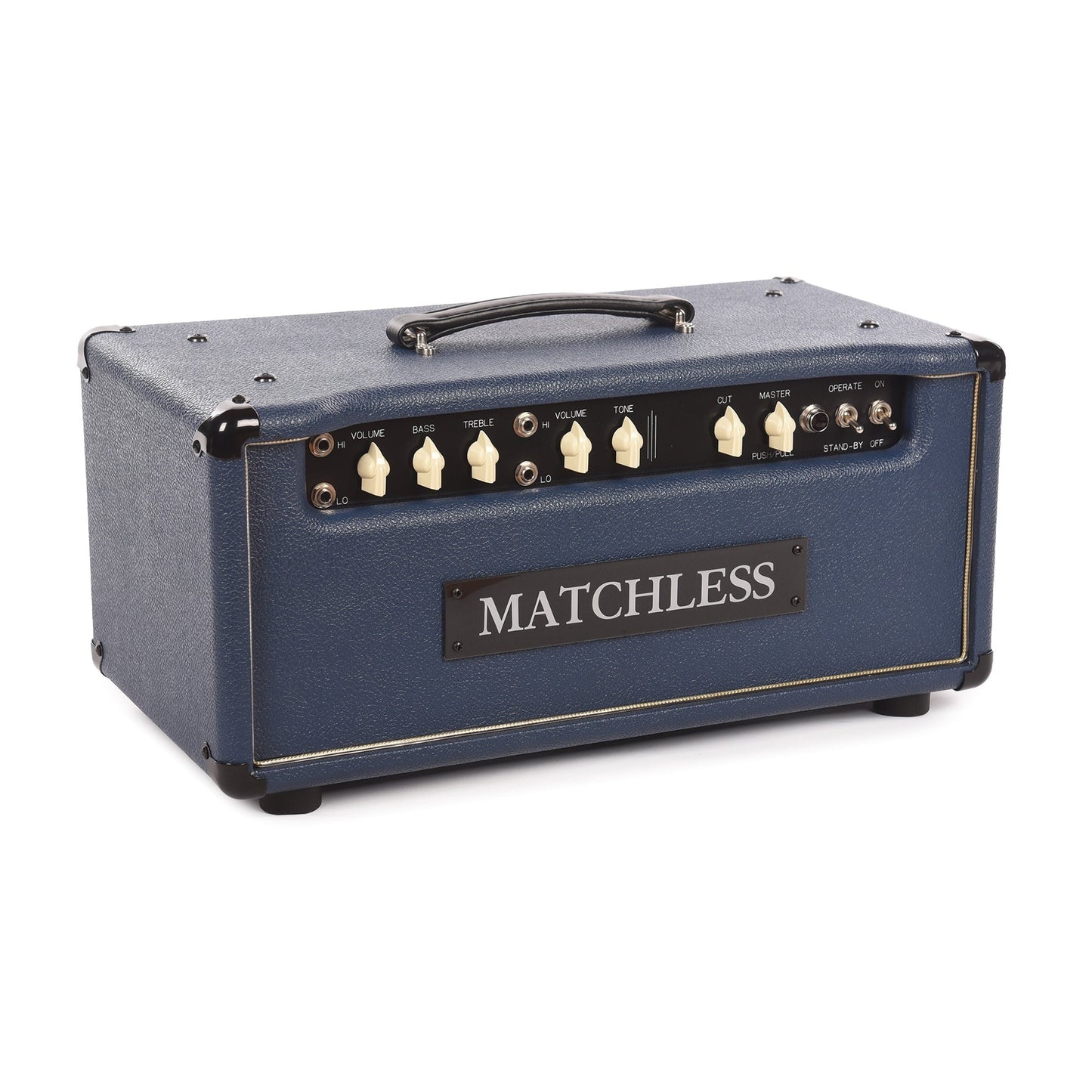 Matchless HC-30 30W Head Navy w/ Gold Grille