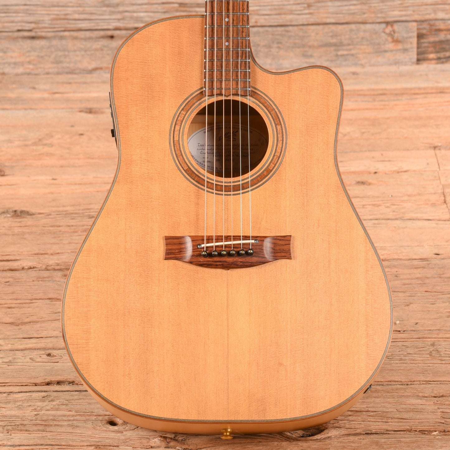 Maton Custom Shop "W.A.May" Natural 2008