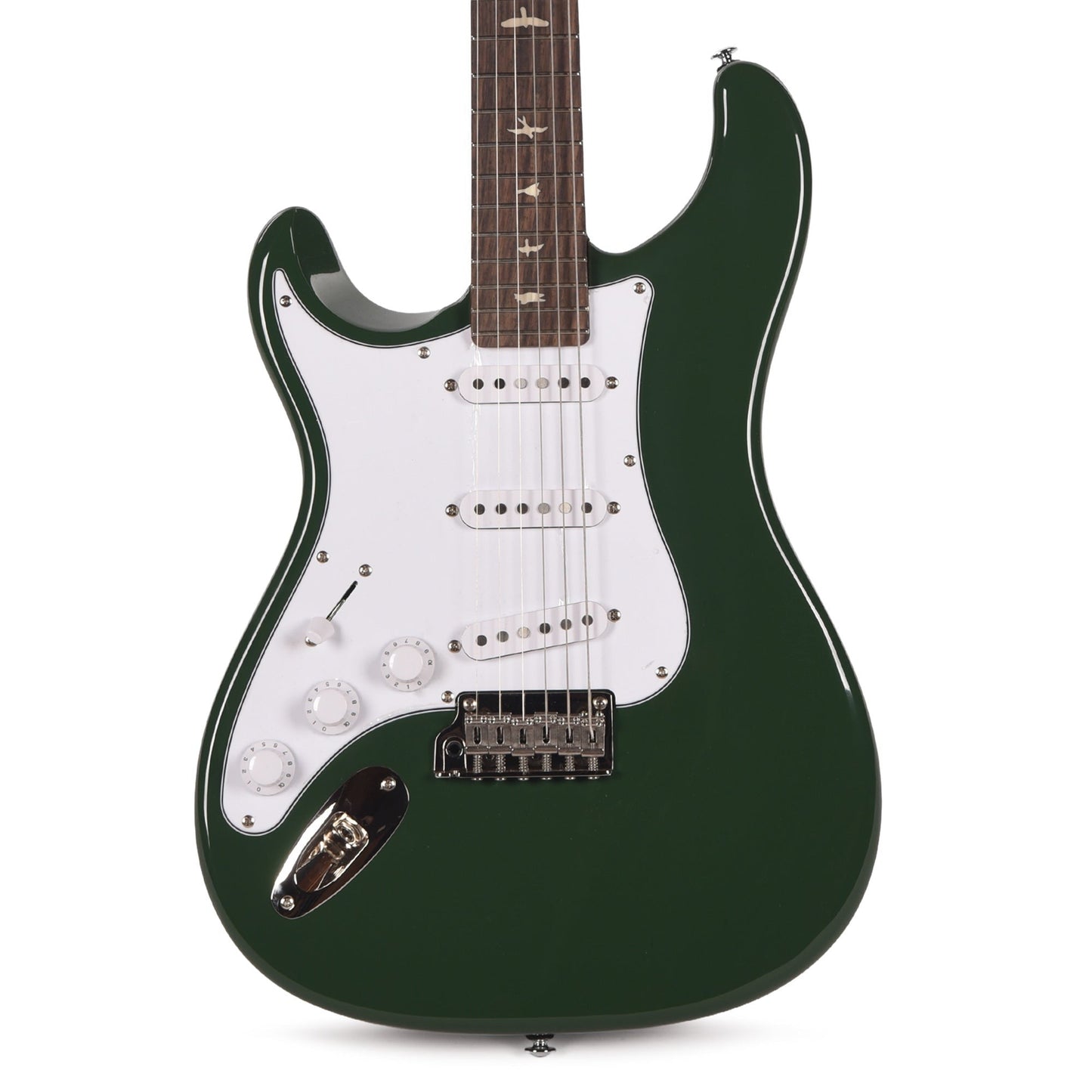 PRS SE Silver Sky Rosewood LEFTY Laurel Green