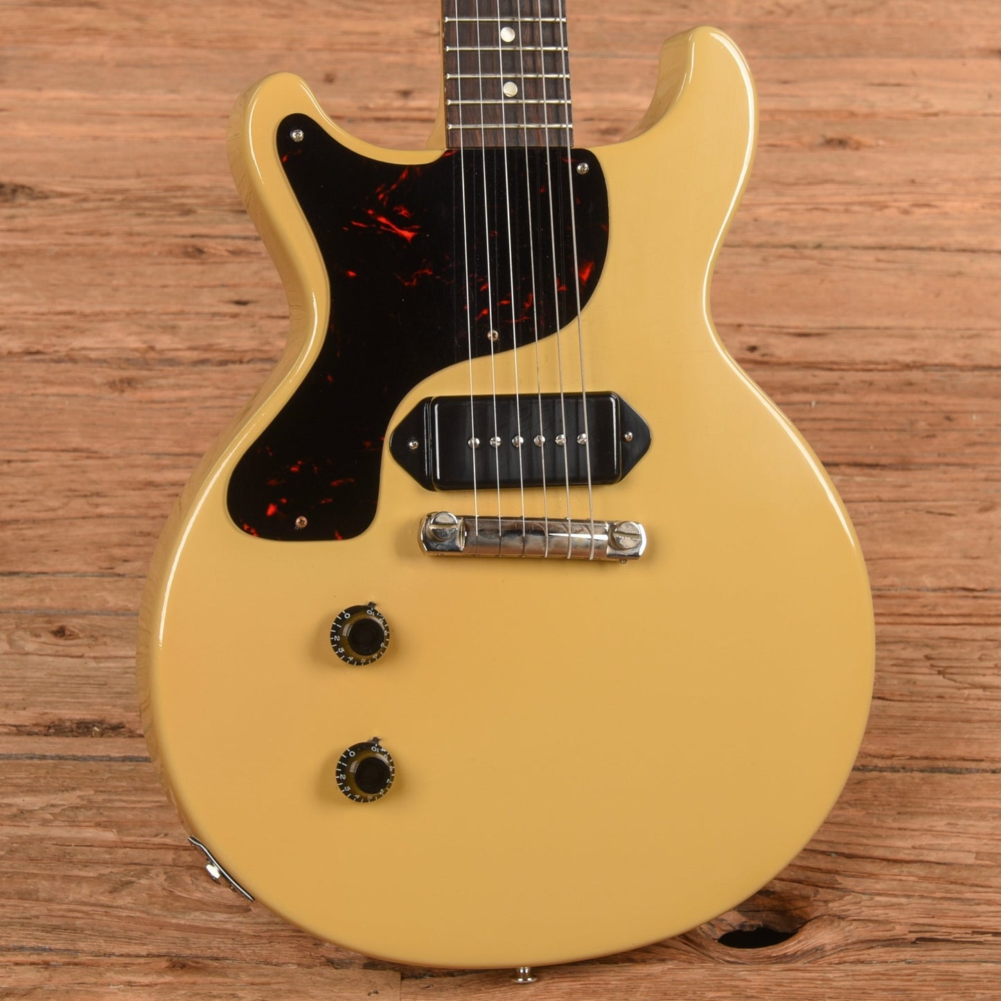 Gibson Custom '58 Les Paul Junior Double Cut TV Yellow 2024 LEFTY