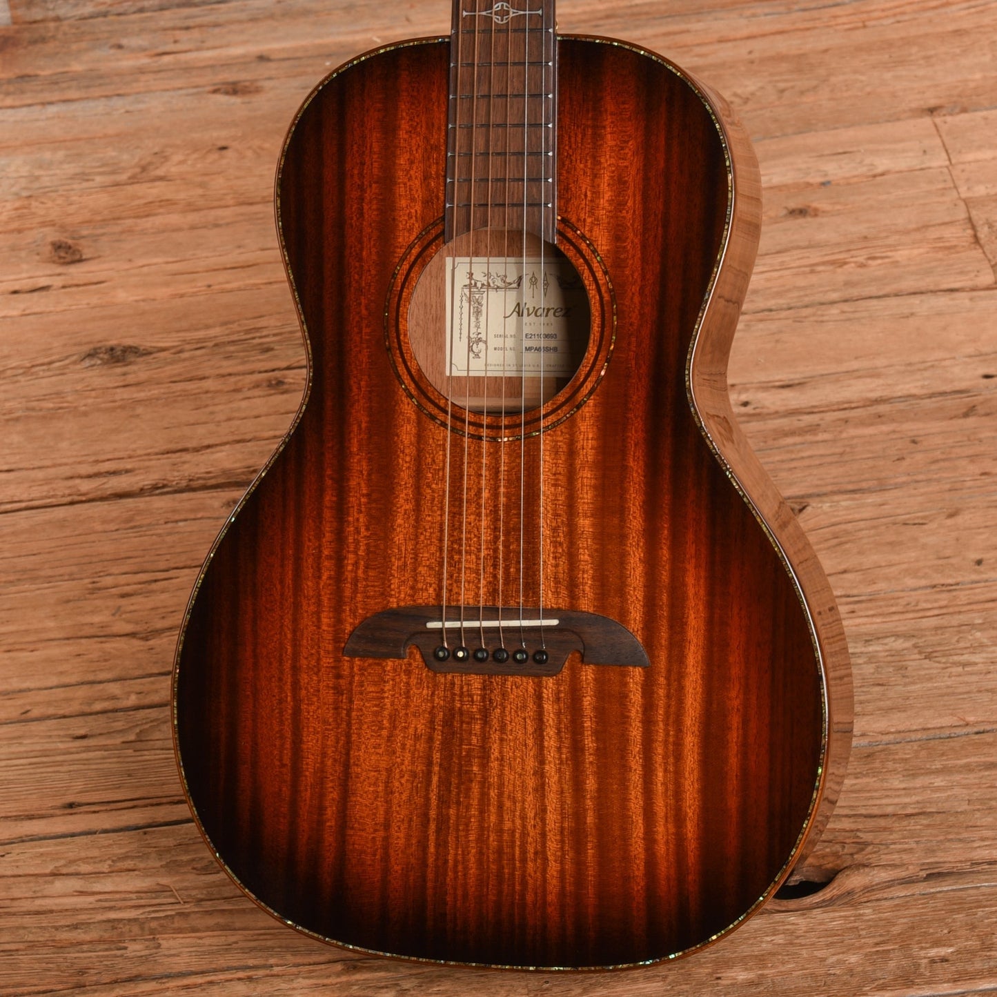 Alvarez MPA66SHB Parlor Shadowburst