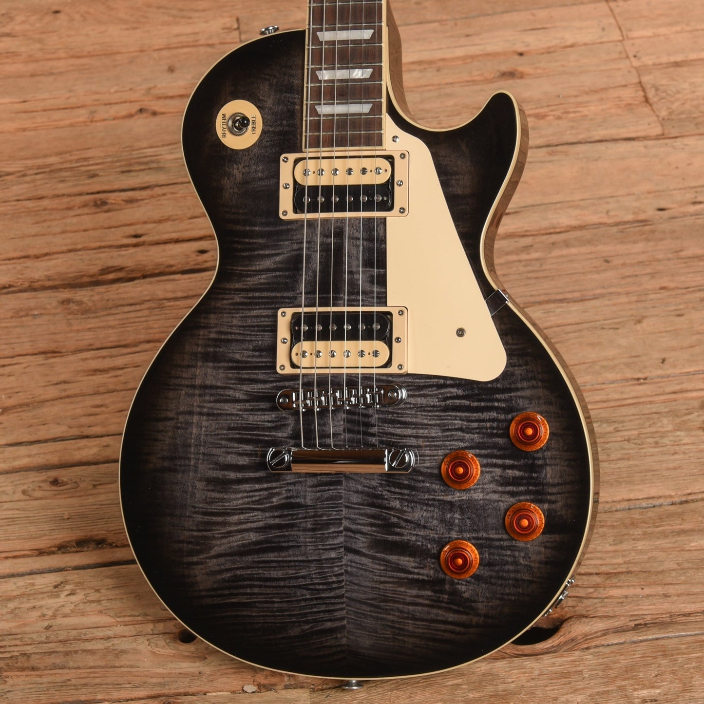 Gibson Les Paul Traditional Pro V Transparent Ebony 2022
