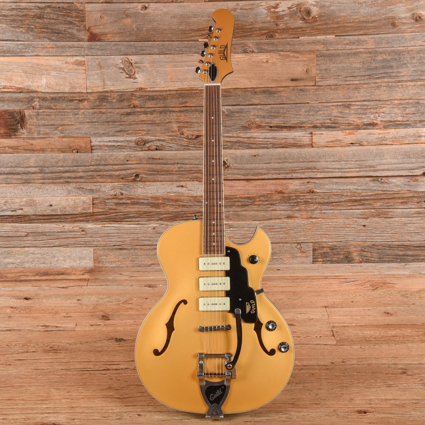 Guild Newark St. Collection Starfire I Jet 90 Satin Gold