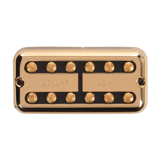 Lollar Lollartron Traditional Vintage Bridge Pickup Gold w/Mount Option A