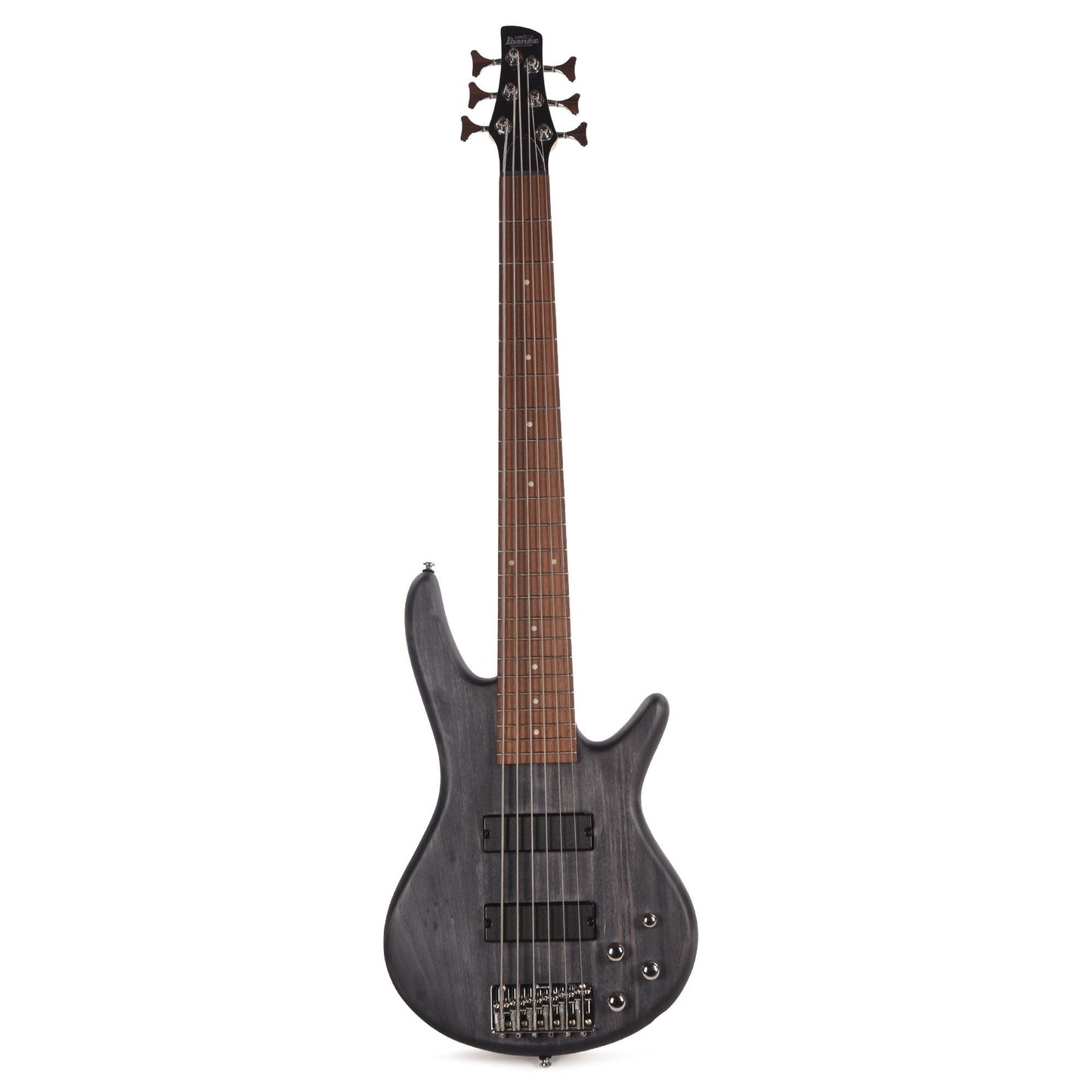 Ibanez GSR206TGF Gio SR 6-String Electric Bass Transparent Gray Flat