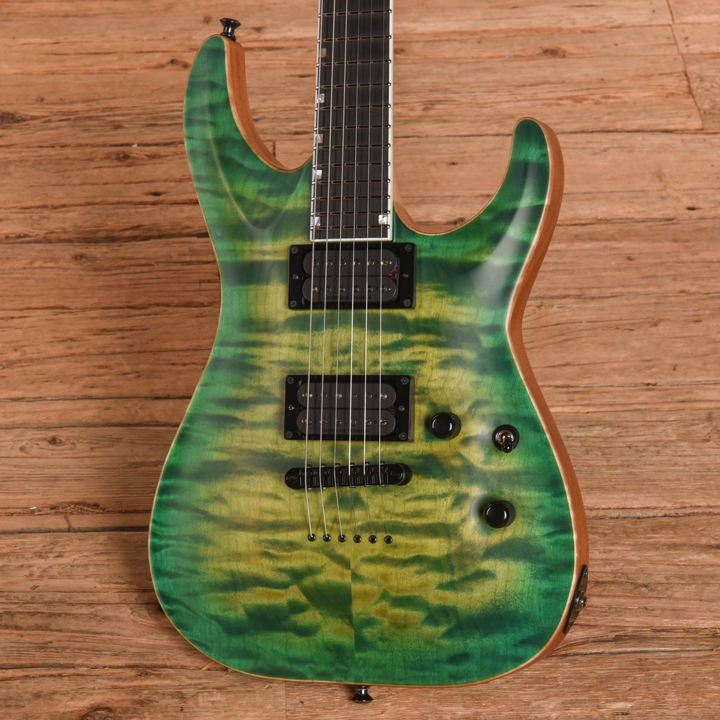 ESP USA Horizon II Lime Burst Satin 2023