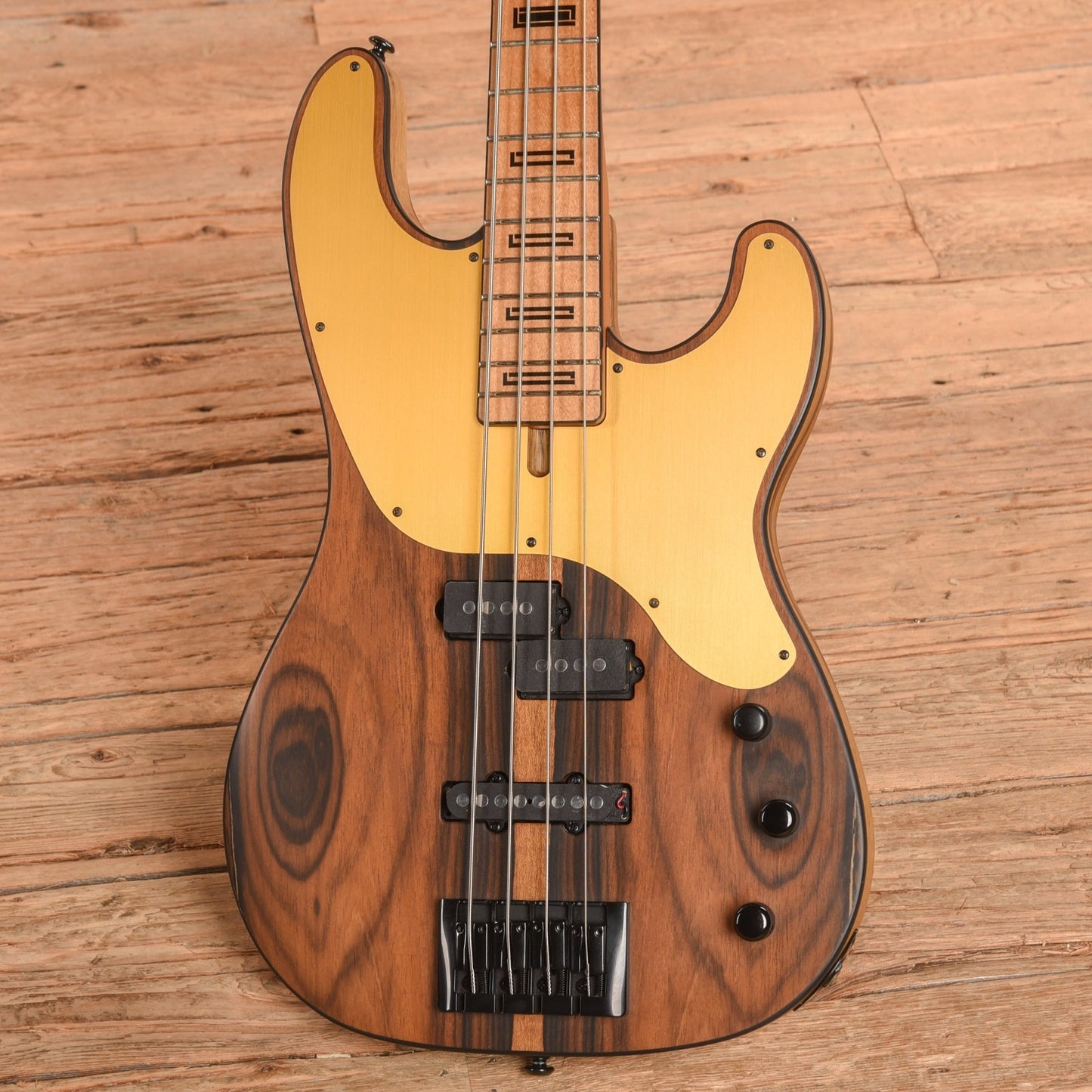 Schecter Model-T 4 Exotic Black Limba 2023