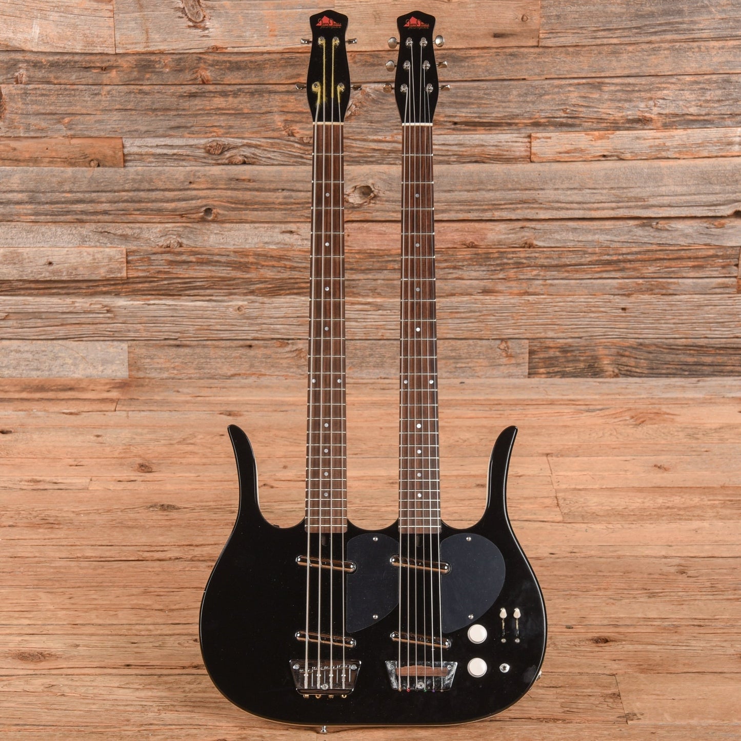 Jerry Jones Neptune Double Neck Black