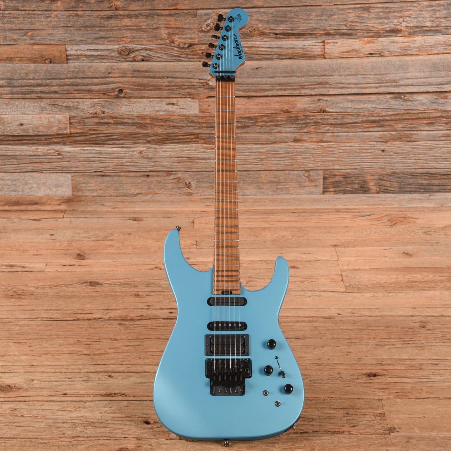 Jackson JCS PC1 Phil Collen Signature Matte Blue Frost 2018