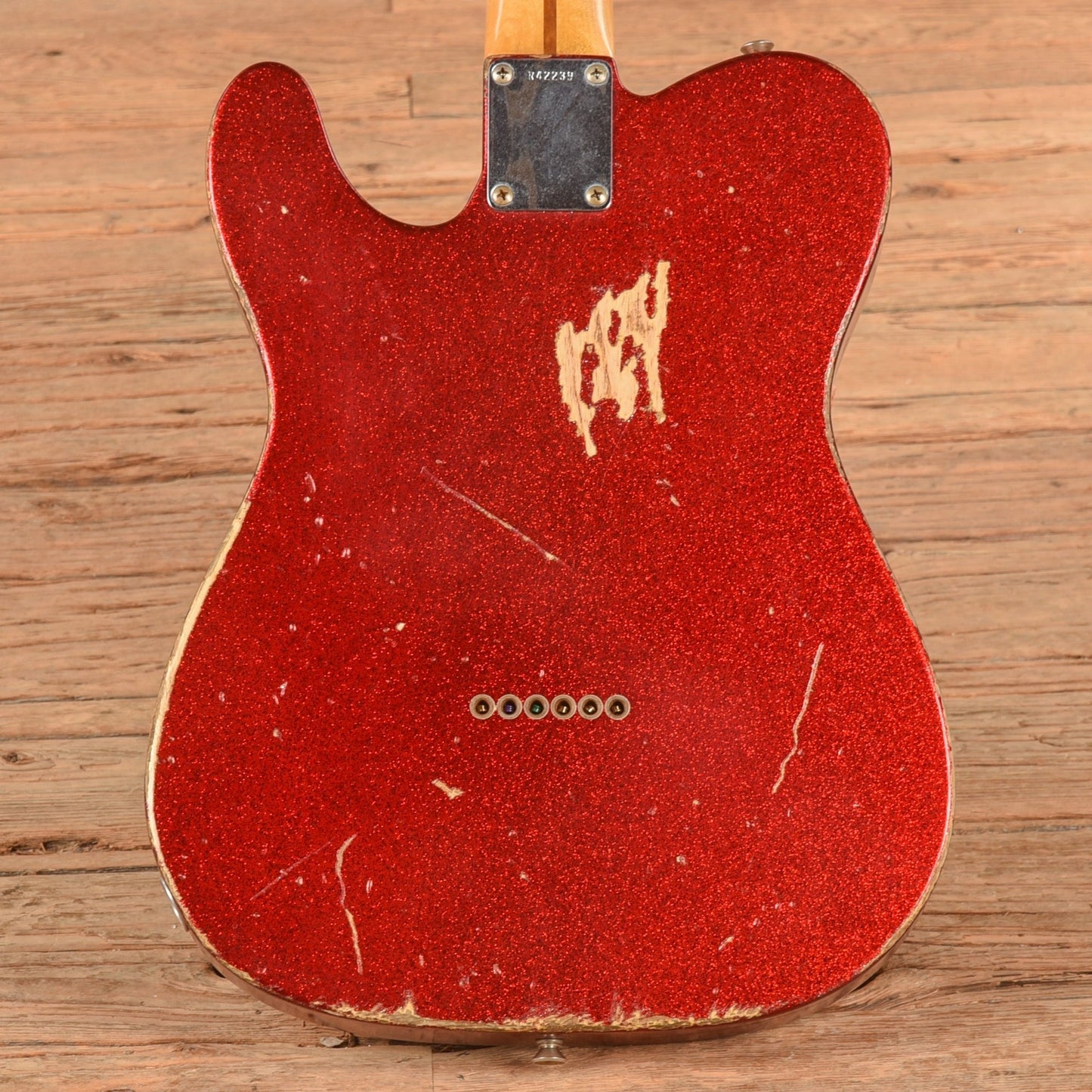 Fender Custom Shop '58 Telecaster Relic Red Sparkle 2008