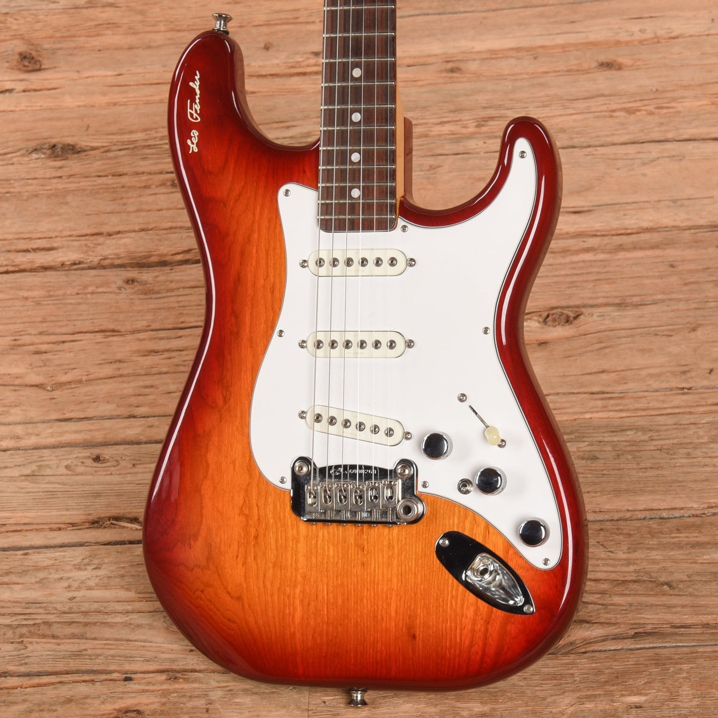 G&L S-500 Signature Cherry Sunburst 1991