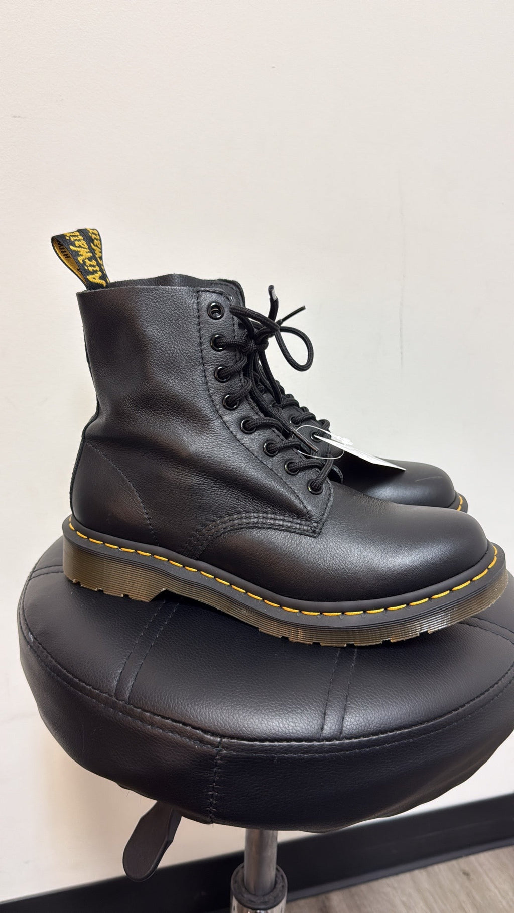 Dr. Martens Black 1460 Pascal Boots, 9
