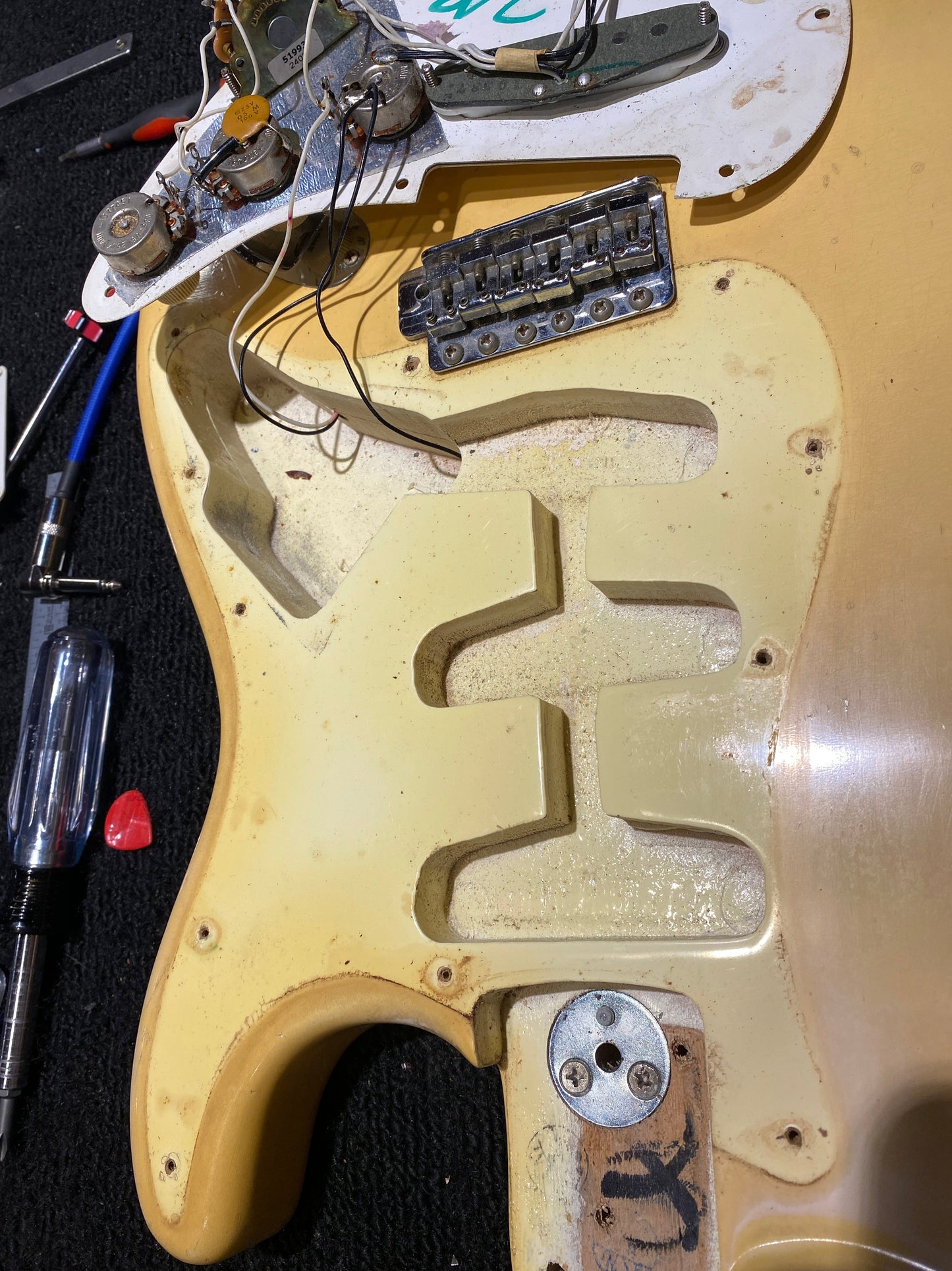 Fender Stratocaster Olympic White 1975