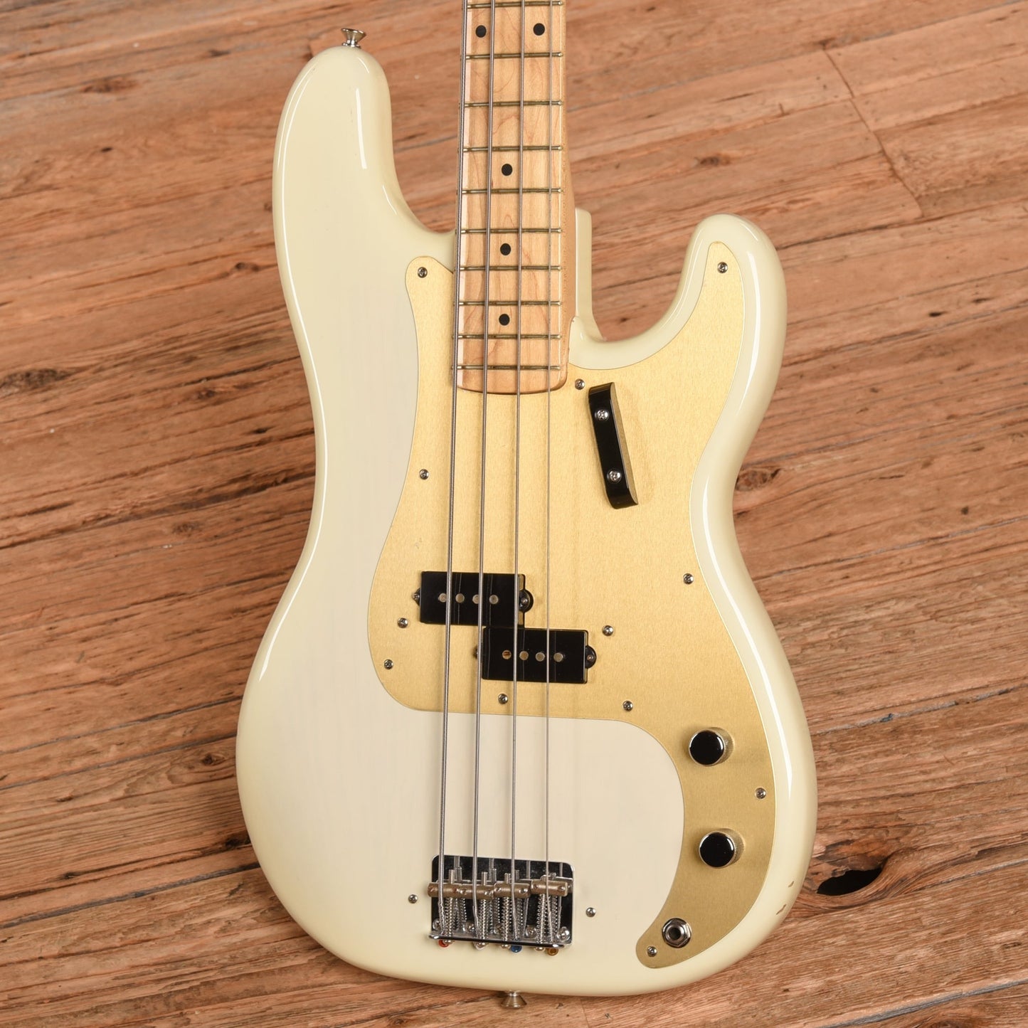 Fender American Vintage '58 Precision Bass White Blonde 2016