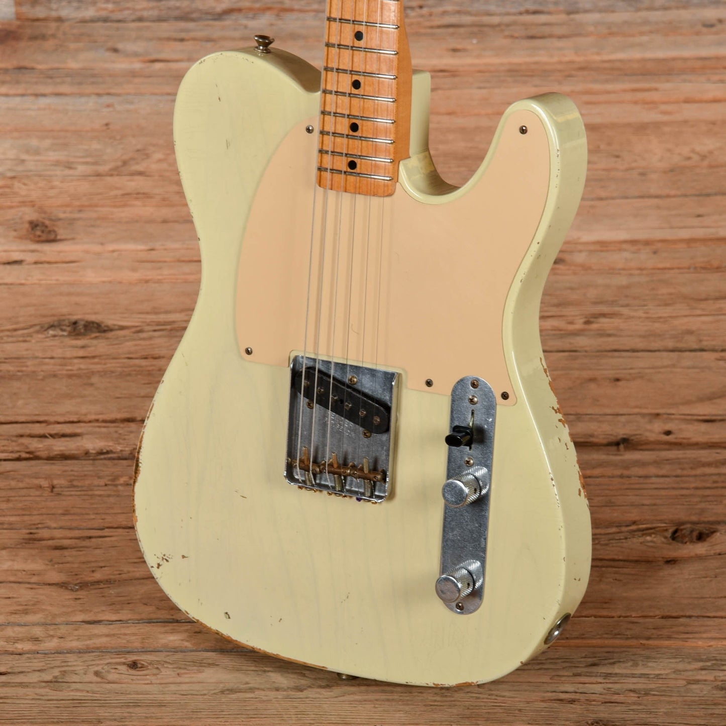 Fender Custom Shop '59 Esquire Relic Aged White Blonde 2005