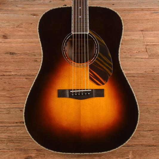 Fender PD-220E Dreadnought 3-Color Vintage Sunburst 2023