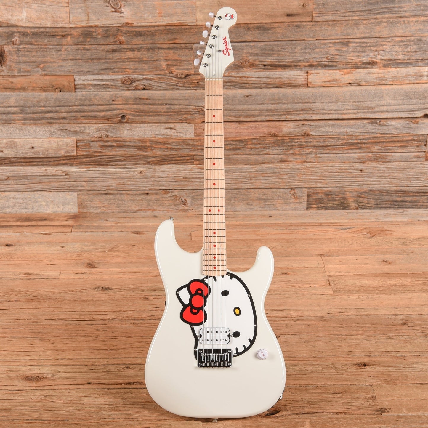 Squier Hello Kitty Stratocaster White 2025