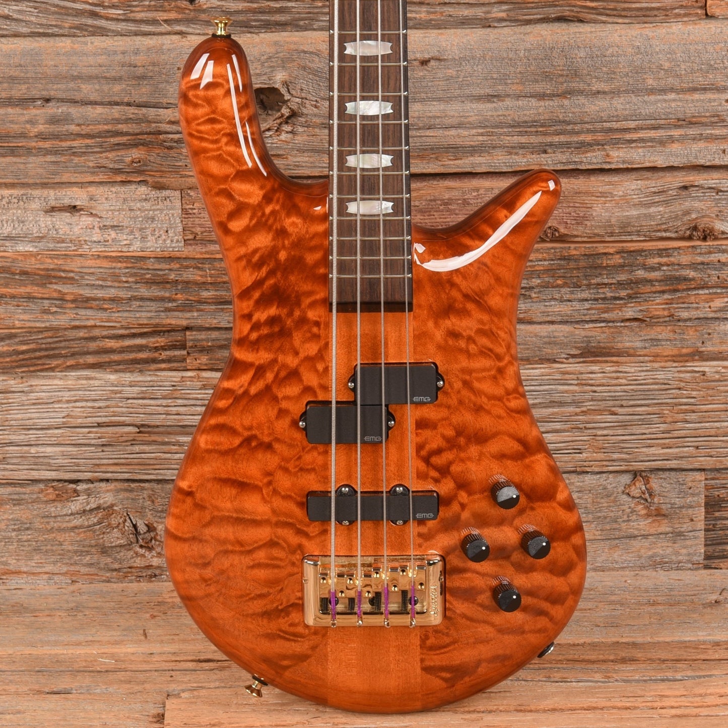 Spector Doug Wimbish Signature Euro 4 LX DW Amber Stain Gloss