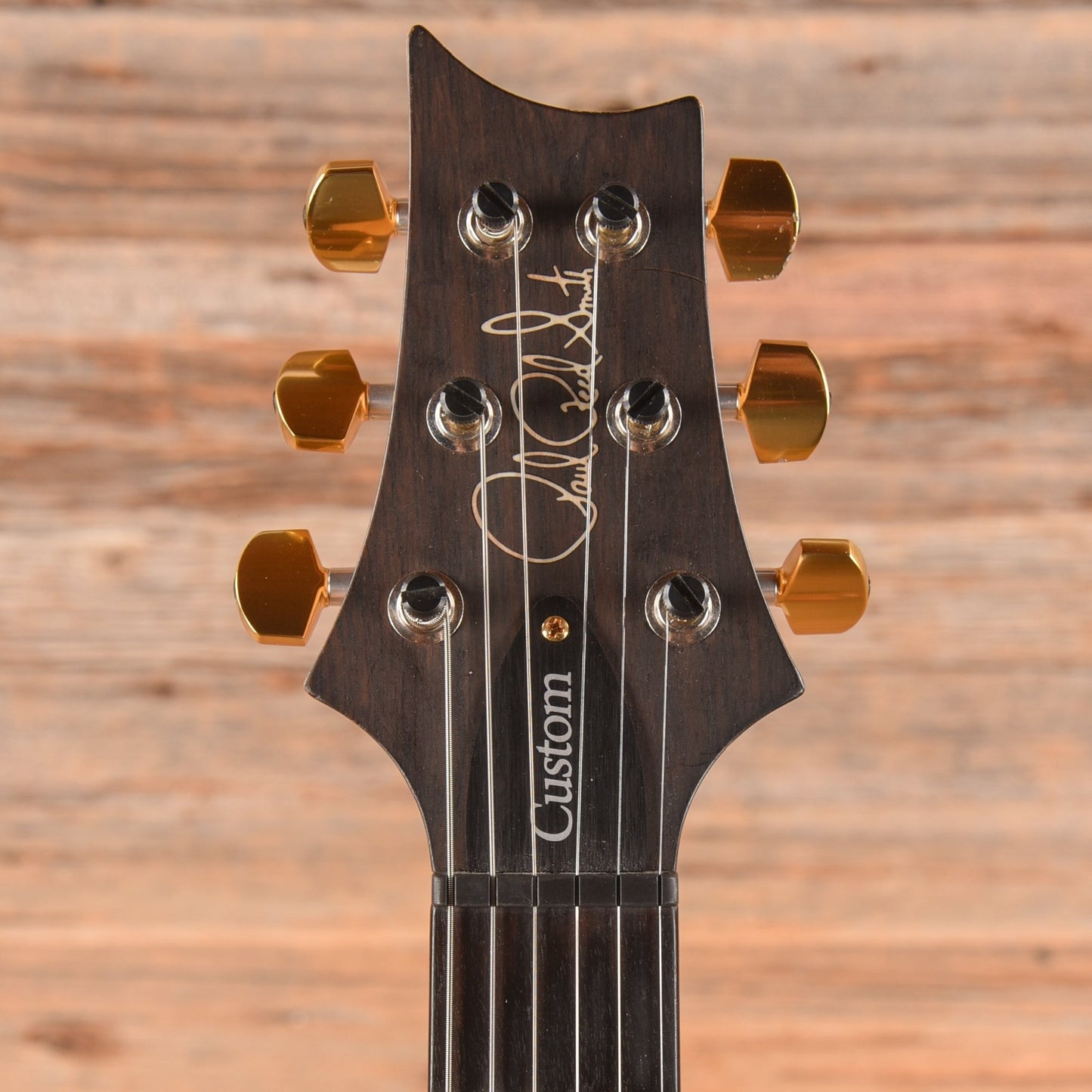 PRS Custom 24 Wood Library Slate Green 2016
