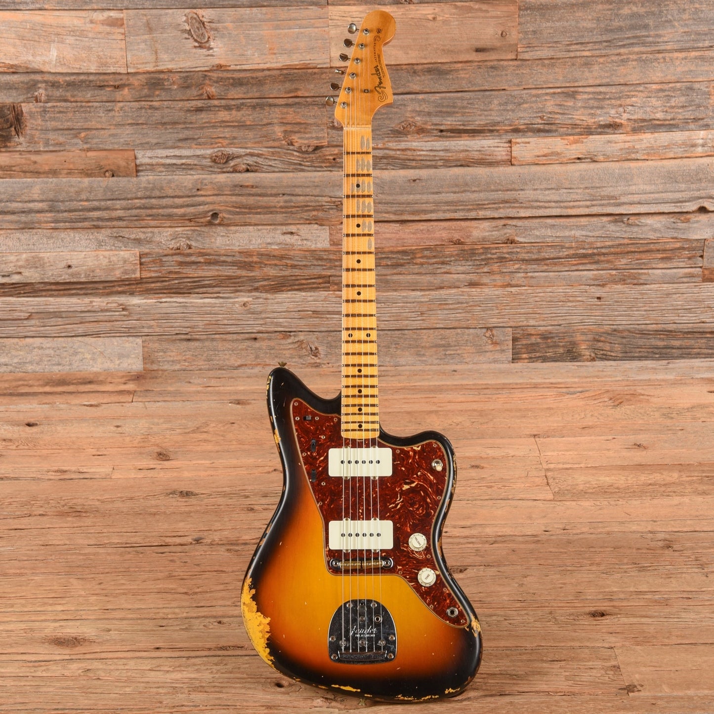 Fender WW10 '59 Reissue Jazzmaster Heavy Relic Aged 3-Color Sunburst 2022