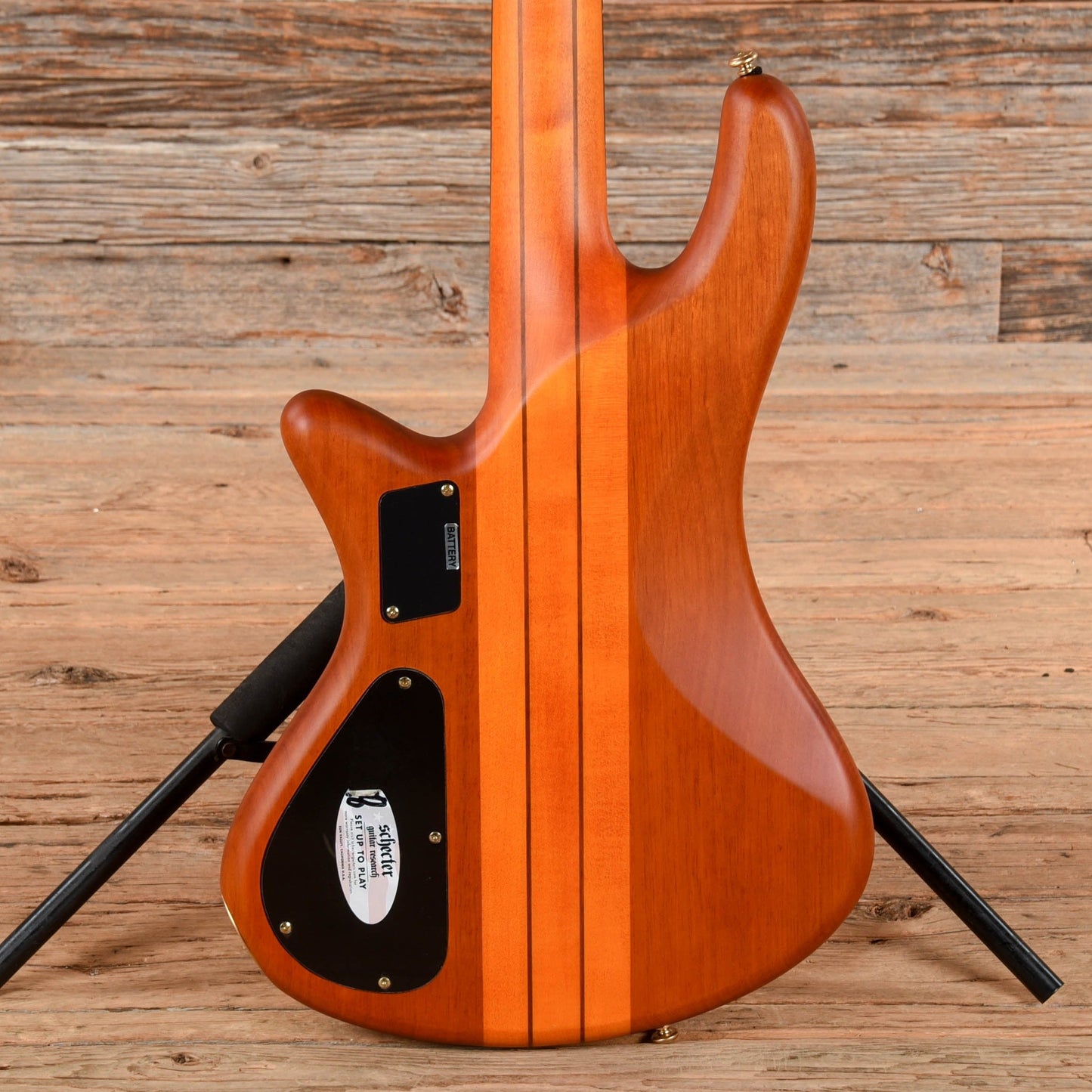 Schecter Stiletto Studio 4 Honey Satin 2016