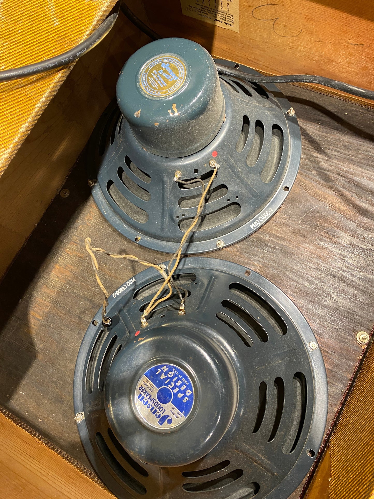 Fender Tweed Twin 5D8-A 1955