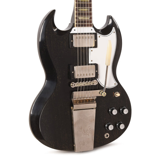 Gibson Custom Shop 1964 SG Standard Silver Fox VOS w/Maestro