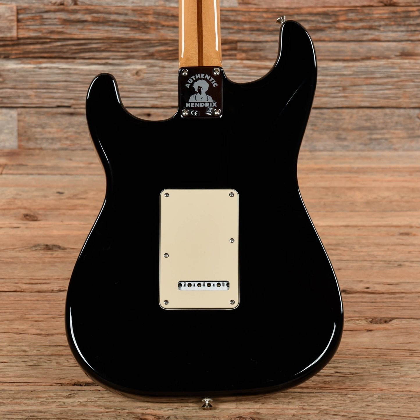 Fender Strat Hendrix Reissue Black 2015 - Dave Amato of REO Speedwagon