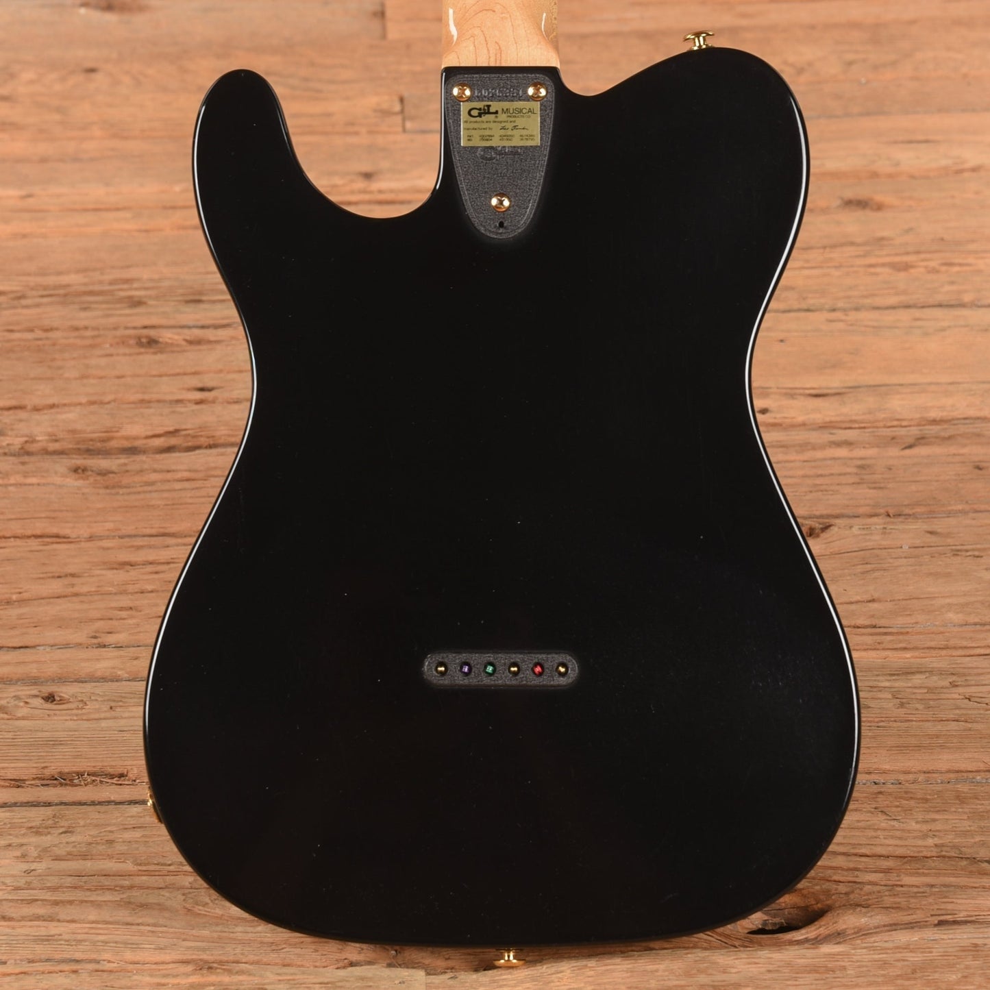 G&L ASAT Classic Black and Gold Hardware