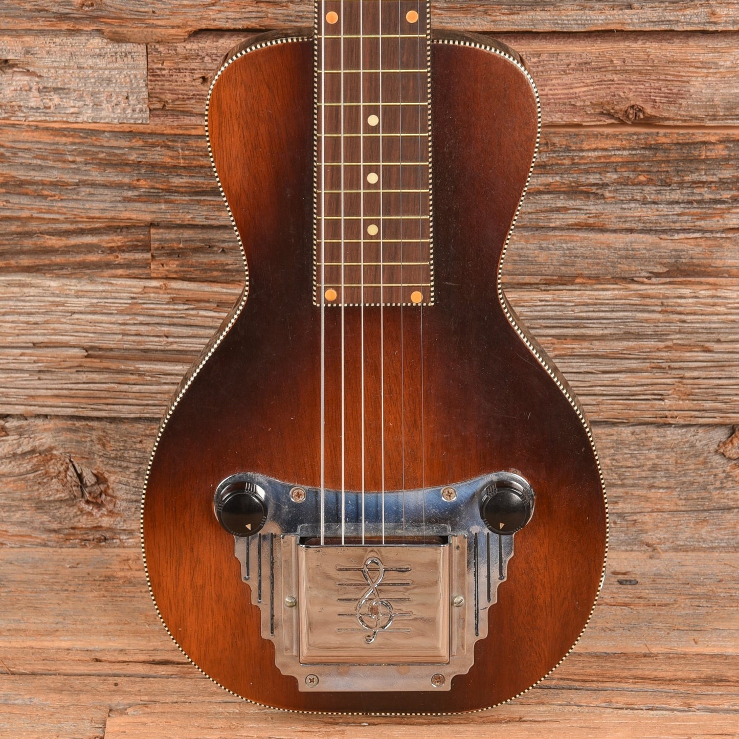 Oahu Tone Master Amp and Steel Guitar Natural 1960s