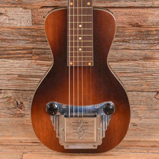 Oahu Tone Master Amp and Steel Guitar Natural 1960s
