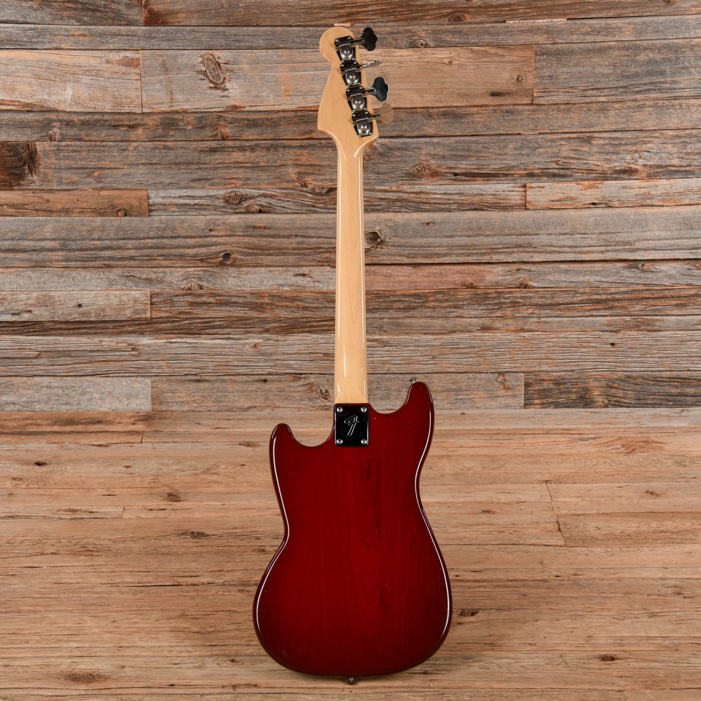 Fender Music Master Bass Red 1980