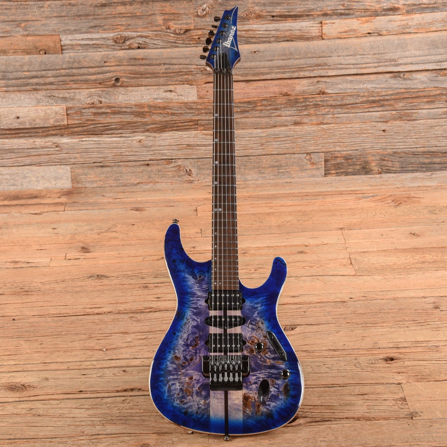 Ibanez S1070PBZ Premium Cerulean Blue Burst 2023