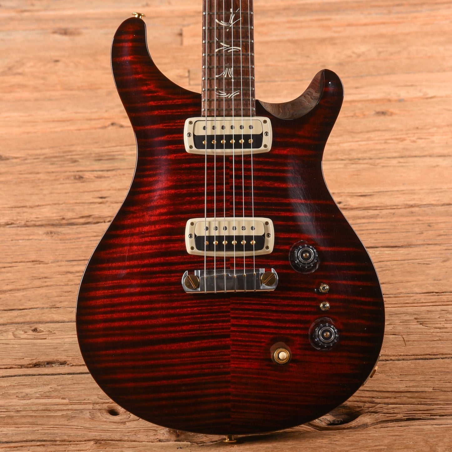 PRS Paul's Guitar 10-Top Fire Red Smokeburst Wrap 2024