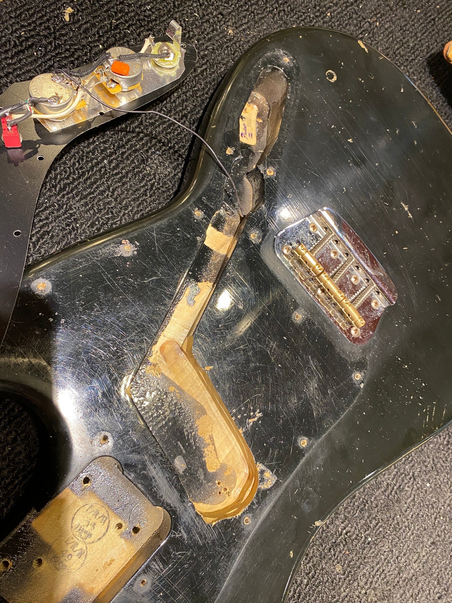 Fender Musicmaster Black 1978