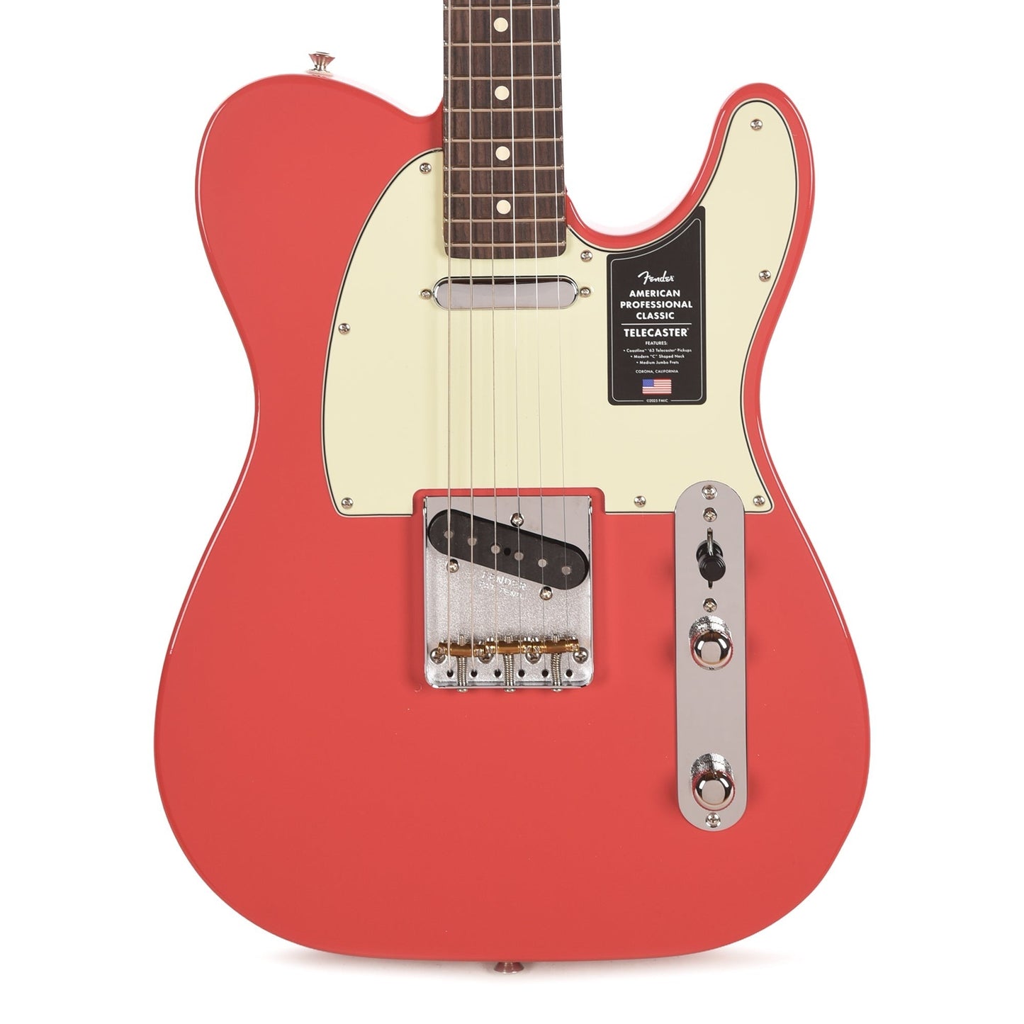 Fender American Professional Classic Telecaster Faded Dakota Red