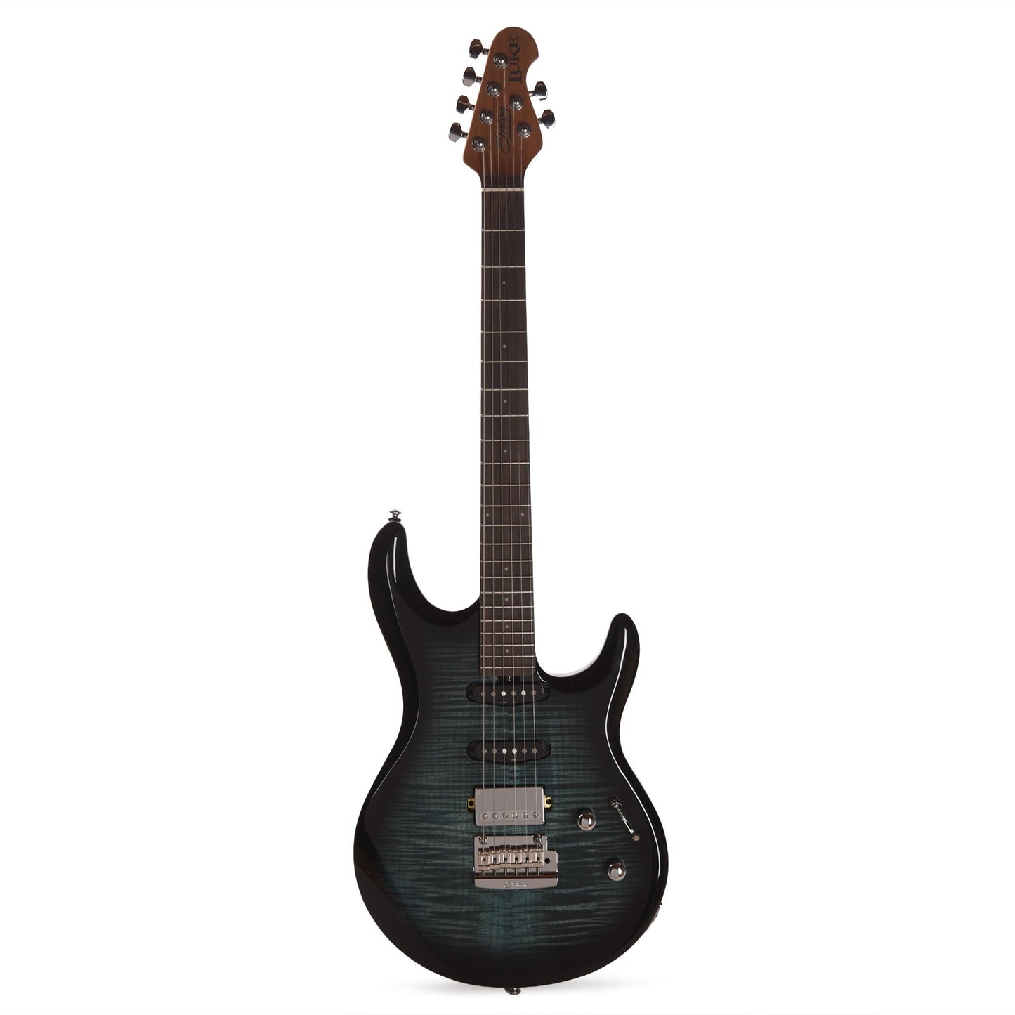 Sterling by Music Man Luke HSS Electric Guitar Yucatan Blue