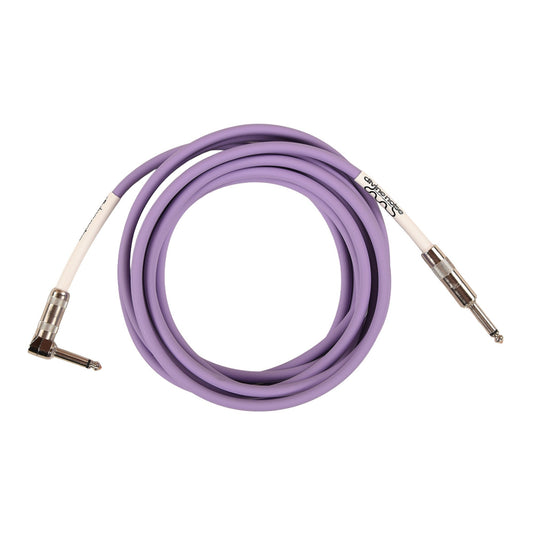 Divine Noise Instrument Cable 15' Right Angle/Straight Lavender Haze