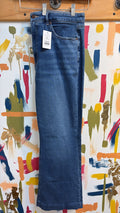 Loft Curvy Slim Flare 30" Inseam Jeans, 16 (hem has been altered)