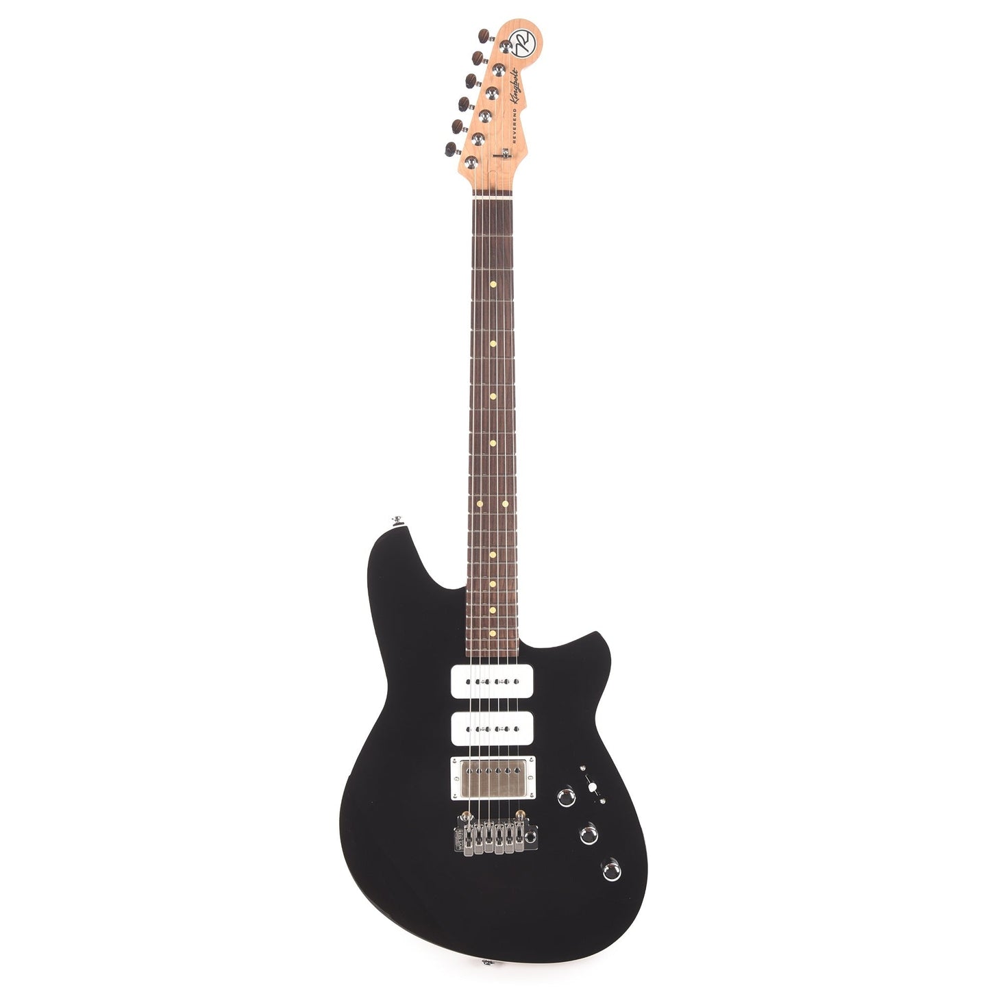 Reverend Kingbolt H290 Electric Guitar Midnight Black