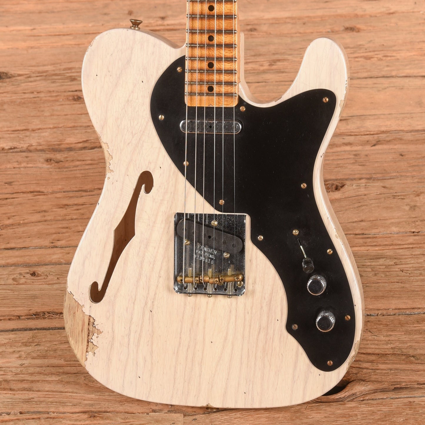 Fender Custom Shop LTD Nocaster Thinline White Blonde 2024