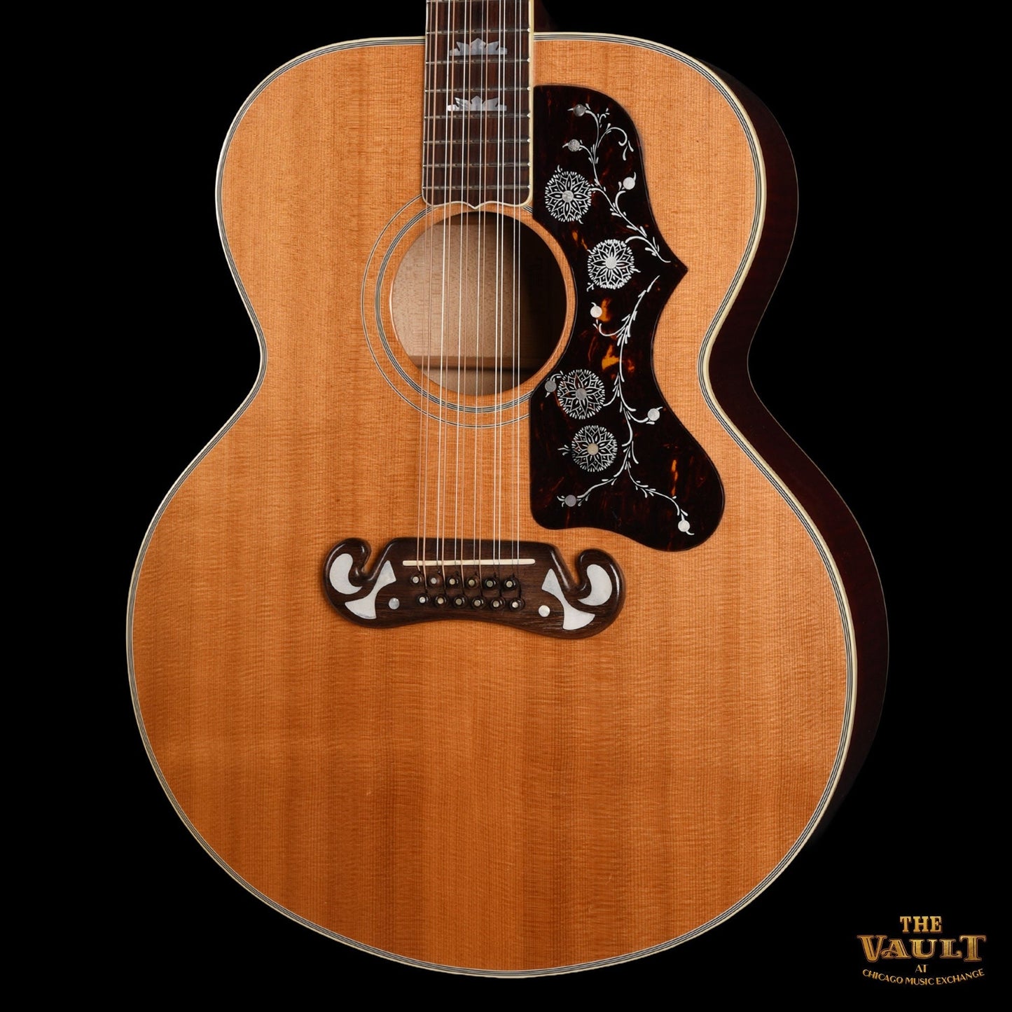 Gibson J200-T 12 String 1992 (Chris Hillman "The Byrds") Sunburst 1992