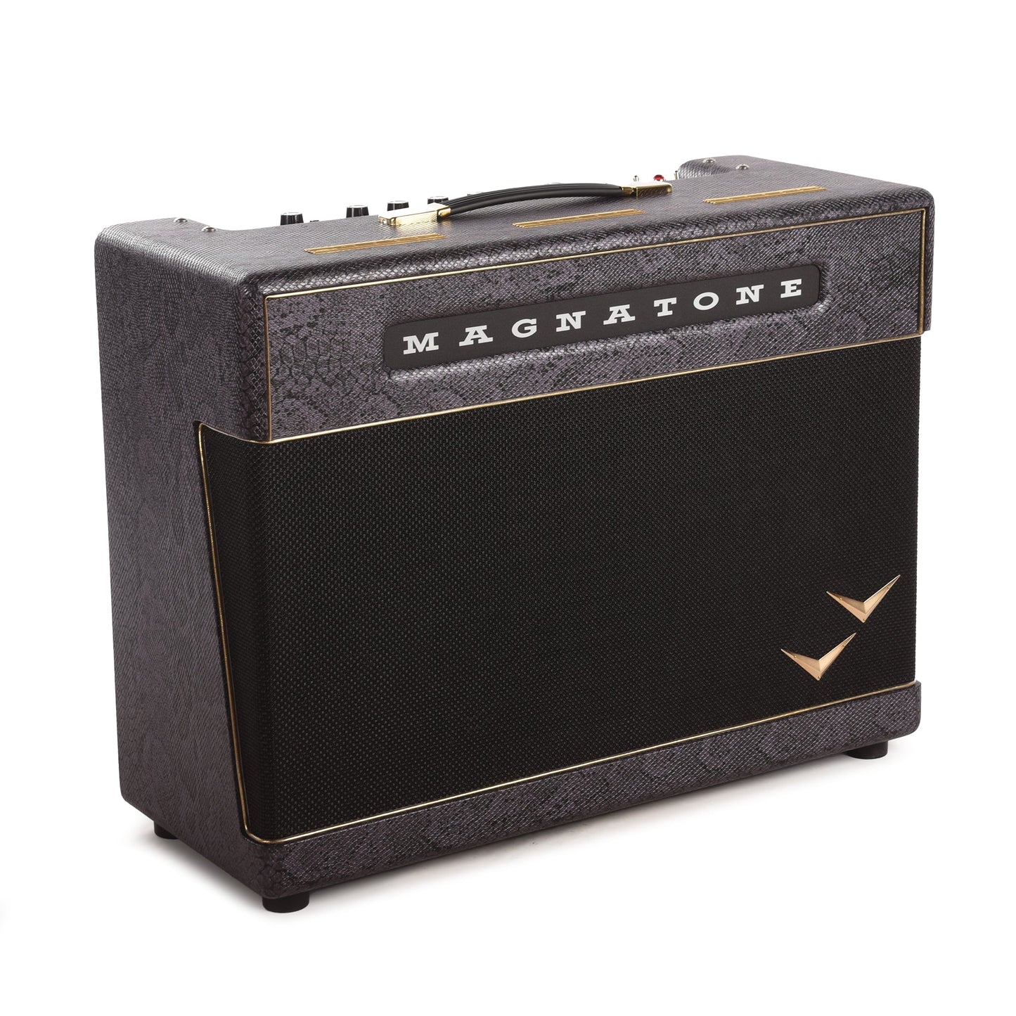 Magnatone Super Fifty-Nine M-80 45w 2x12 Combo Amp Slash Signature Purple Python