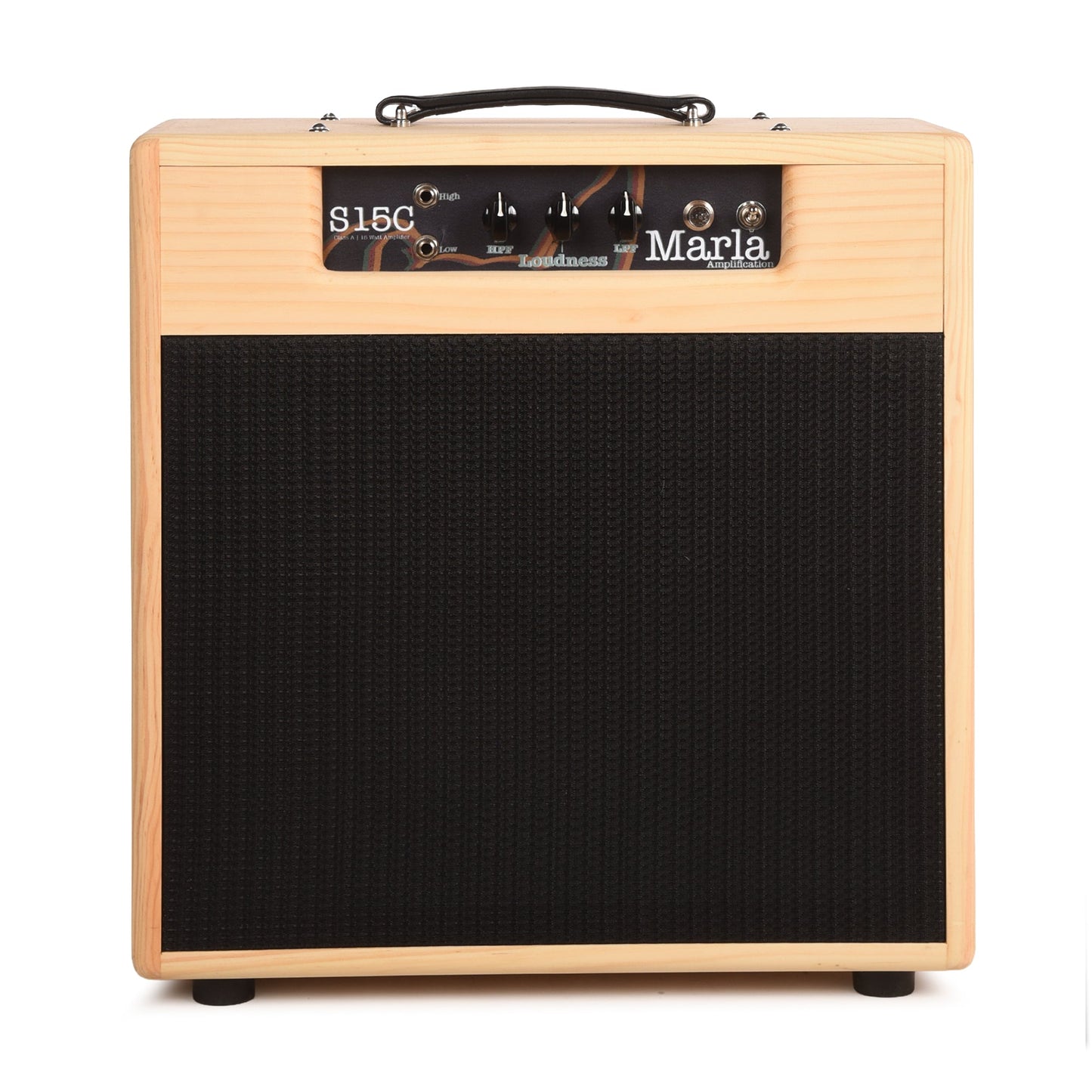 Marla Amplification S15 Classic 15w 1x12 Tube Amp Combo Natural