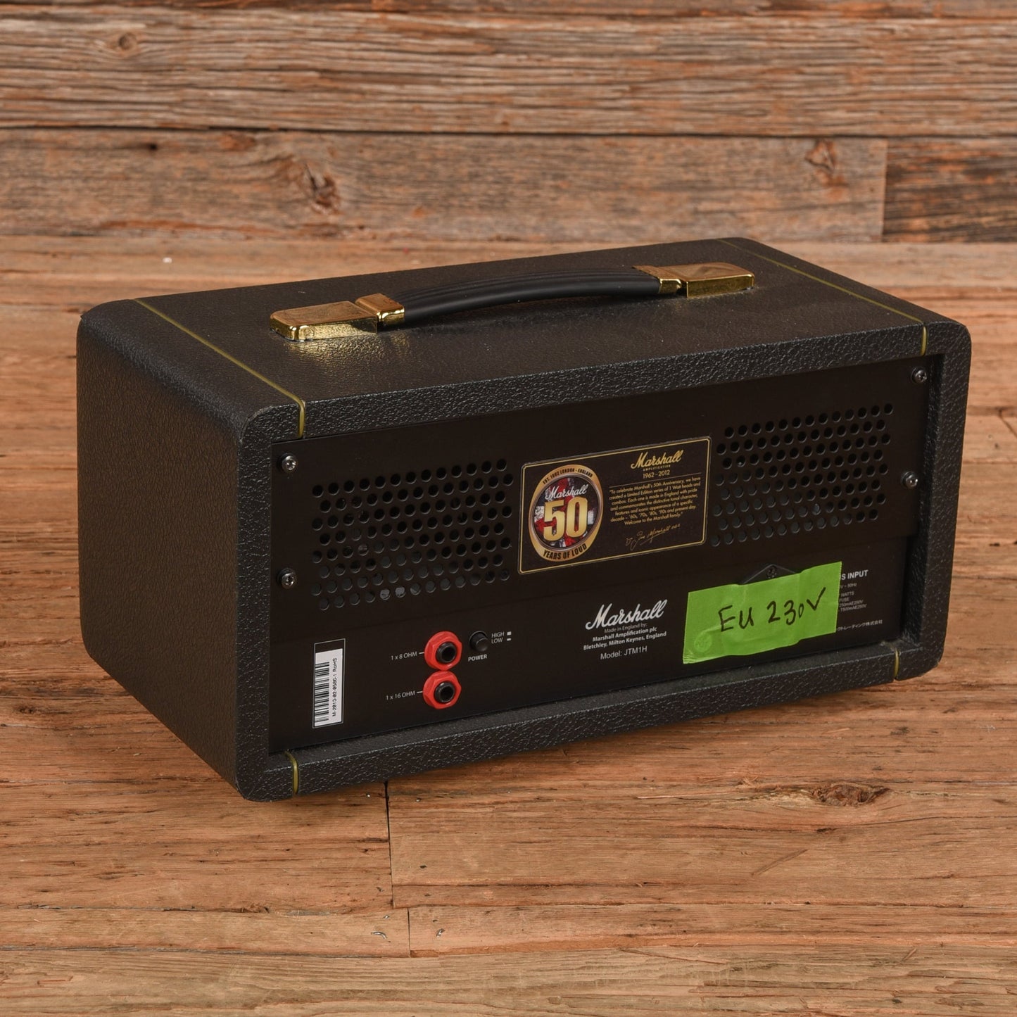 Marshall JTM1H 50th Anniversary Head 230V