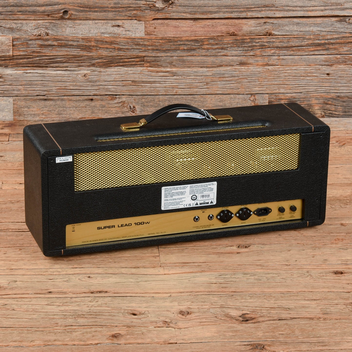 Marshall 1959HW Handwired JMP Reissue 2-Channel 100-Watt Guitar Amp Head
