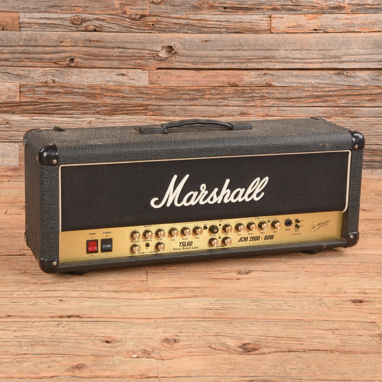 Marshall JCM 2000 TSL 60 Triple Super Lead 3-Channel 60-Watt Guitar Amp Head 2001