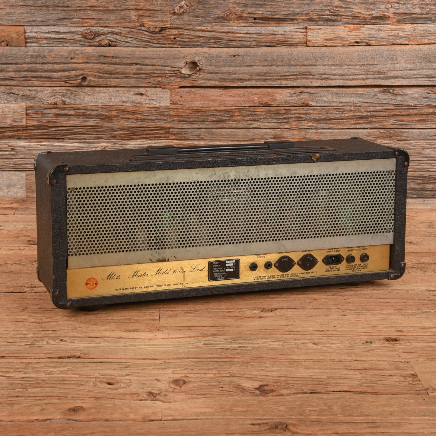 Marshall JCM 800 Lead Series Model 2203 100-Watt Master Volume Guitar Amp Head 1983