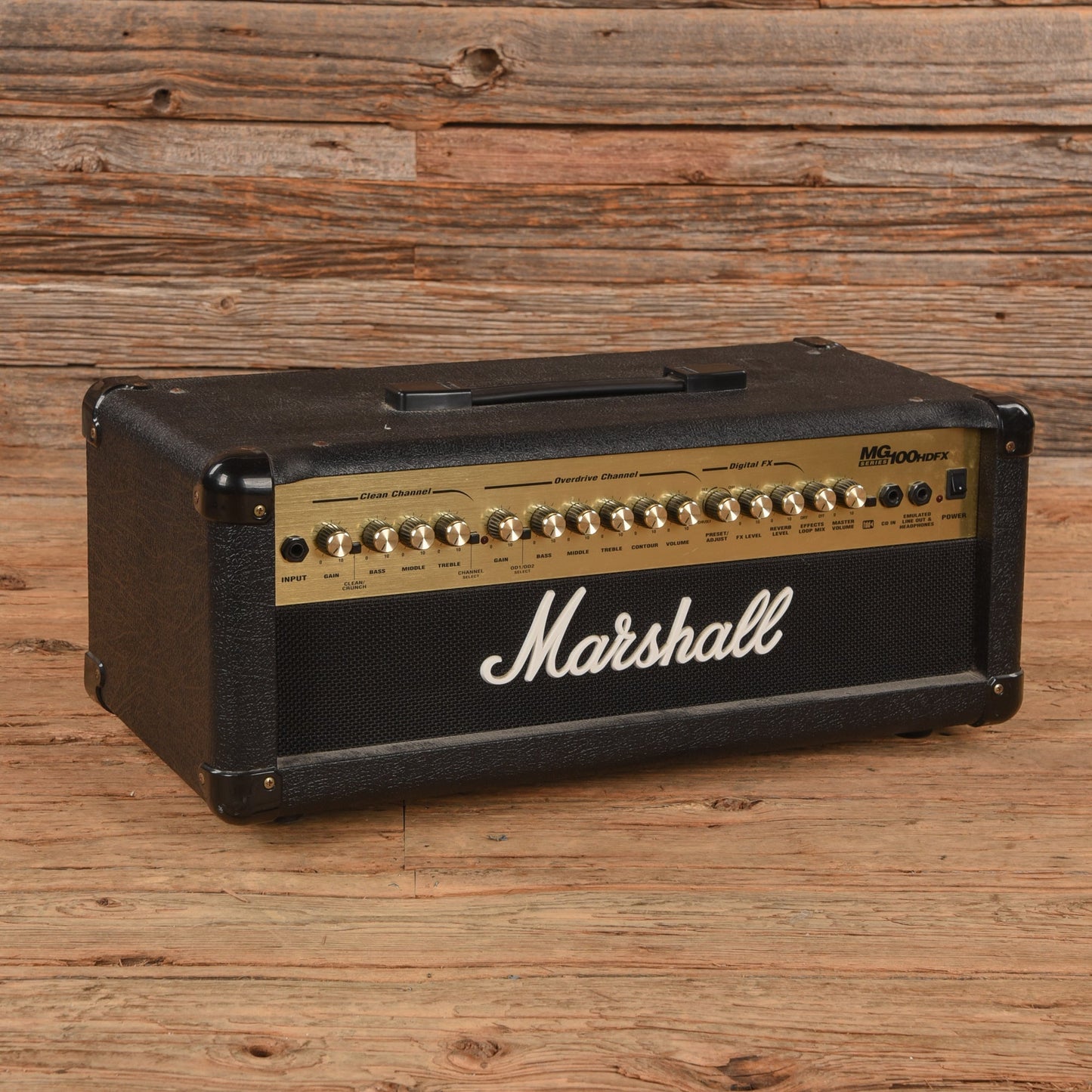 Marshall MG MG100HDFX 2-Channel 100-Watt Solid State Guitar Amp Head